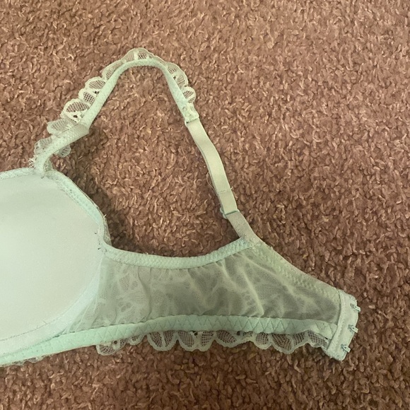 Floral light green push-up bra - Picture 8 of 10